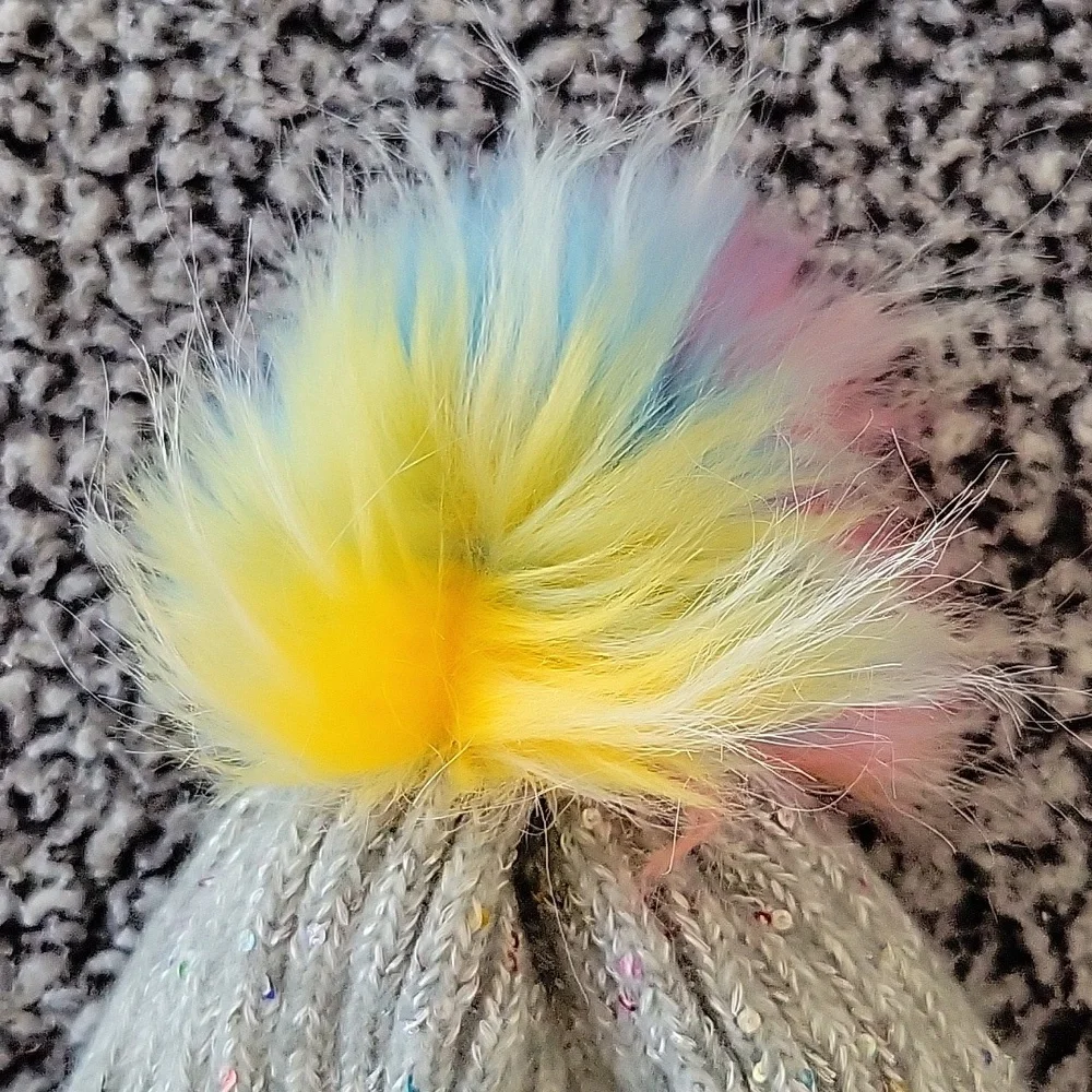 Children's Place Unicorn Pom Hat Girls L/XL